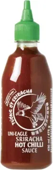 Uni-Eagle Chili Sauce Sriracha scharf – Hot Sauce mit Chilies & Knoblauch für 3,51 € inkl. Prime-Versand (statt 4,62 €)