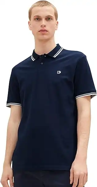TOM TAILOR Denim Herren Basic Poloshirt für 9,99€ inkl. Prime-Versand statt 23,90€
