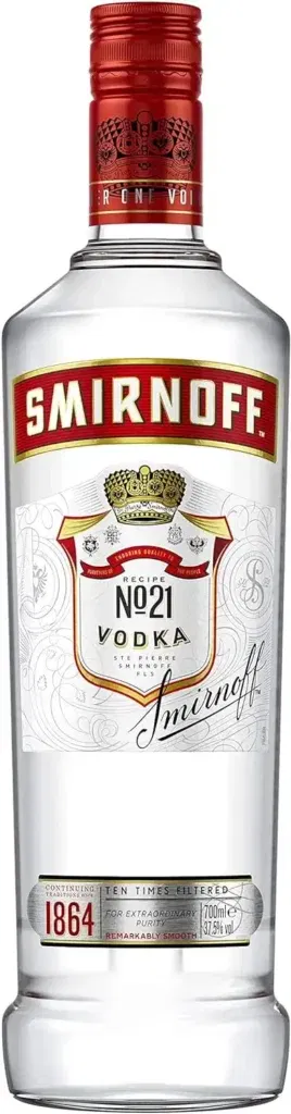 Smirnoff Red Label No.21 Vodka (0,7L) Für 8,99€ Inkl. Prime-Versand (Statt 13,39€)