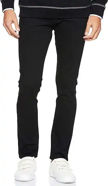 Wrangler Herren Larston Slim Jeans, Black Valley für 23,99 € inkl. Prime-Versand (statt 35,59 €)