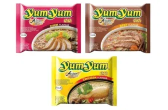 30er Pack YumYum Instant Nudelsuppen Ente - Rind - Huhn für 16,10€ inkl. Prime-Versand statt 23,70€