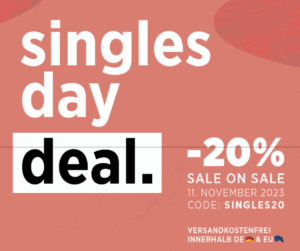 Einhalb Singles Day