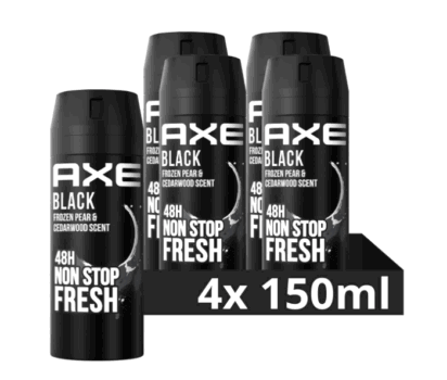 AXE Bodyspray Black – das Deo ohne Aluminium