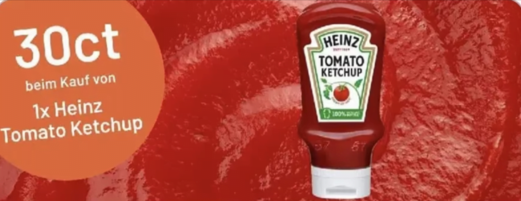 Cashback Auf Heinz Tomato Ketchup