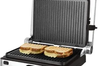 Cecotec Elektrischer Tischgrill Rock'nGrill Dual 2000 Watt