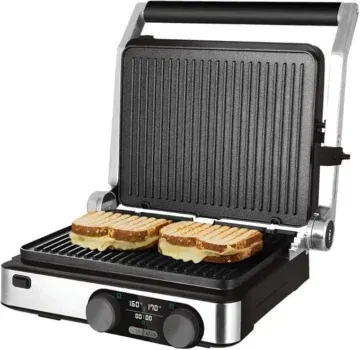 Cecotec Elektrischer Tischgrill Rock'nGrill Dual 2000 Watt