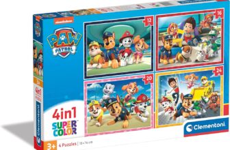 Clementoni Supercolor In Paw Patrol Puzzle ,,, Teile (für Kinder ab Jahren)