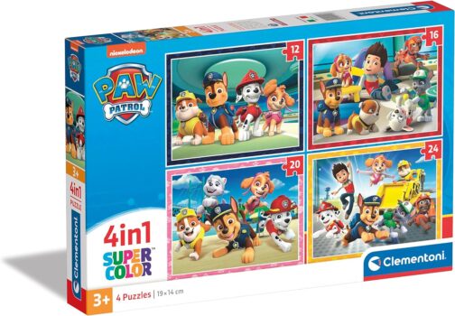 Clementoni Supercolor In Paw Patrol Puzzle ,,, Teile (für Kinder ab Jahren)