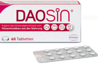 DAOSiN – Nahrungsergänzungsmittel mit DAO Enzym