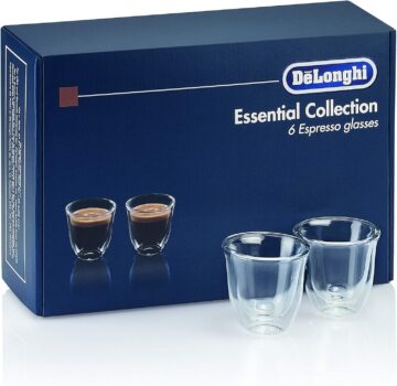 De'Longhi DLSC Espresso Glas er Set