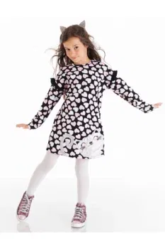 Denokids Herz Kinder Kleid