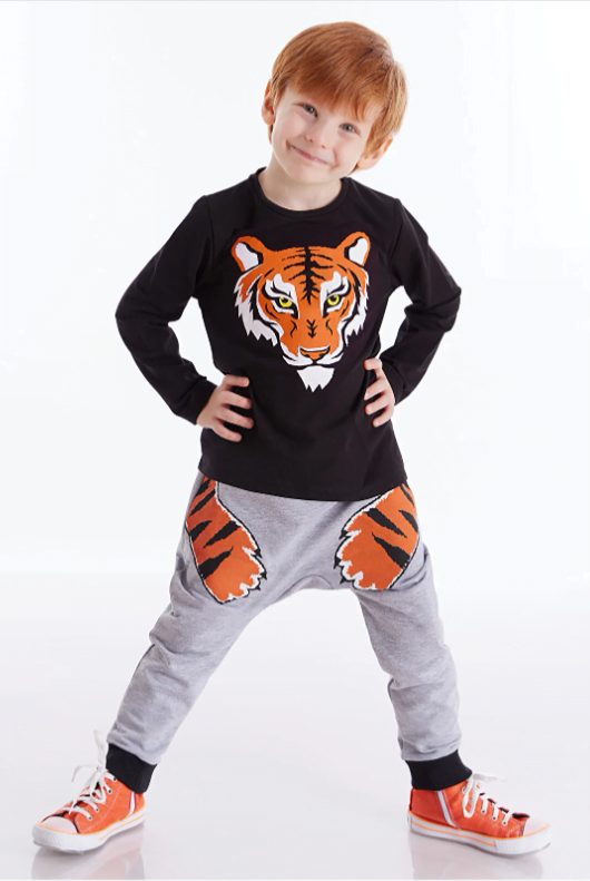 Denokids Tiger Kinder Zweiteiler