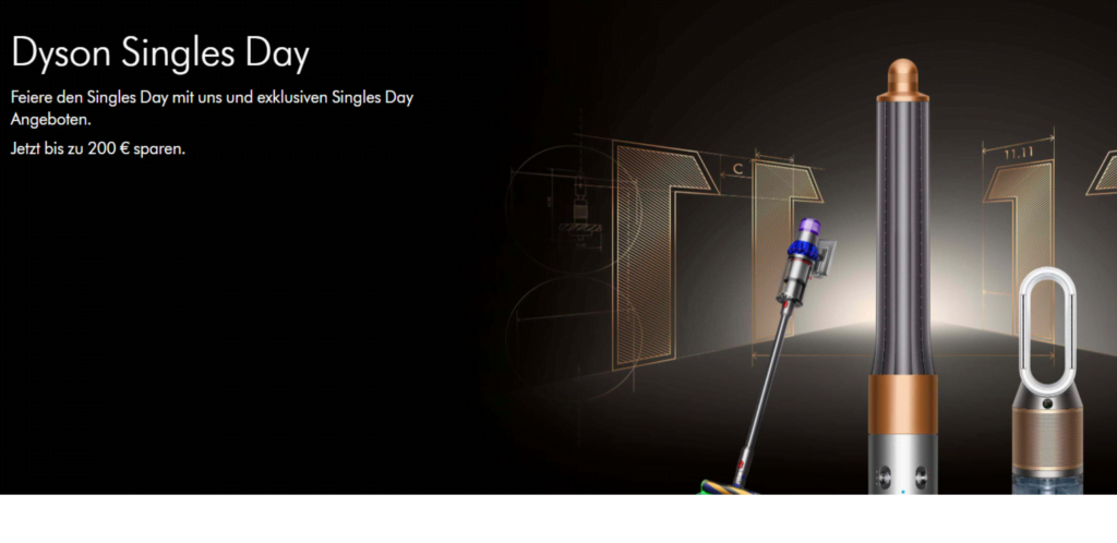 Dyson Singles Day