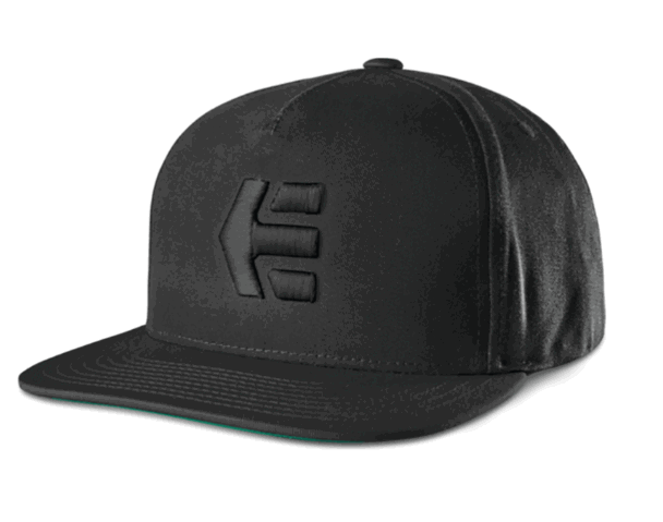 Etnies Icon Snapback Snapback Cap Schwarz Schwarz One Size