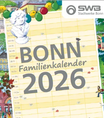[Userdeal] Gratis: Familienkalender 2025 von der SWB