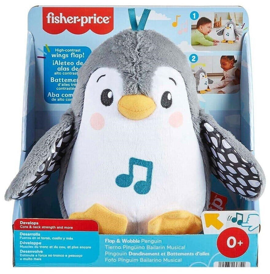 Fisher Price Flatter &Amp; Wackel Pinguin