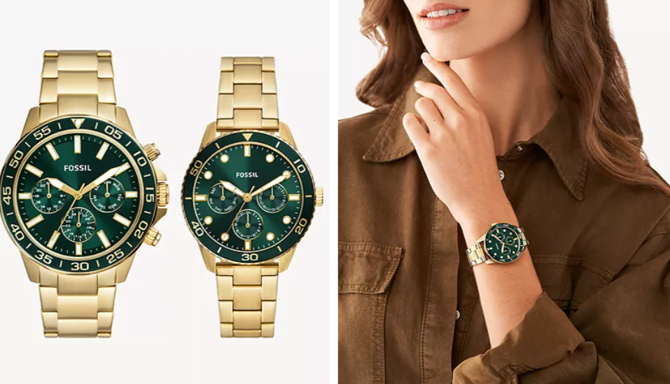 [Exklusiv] Fossil Uhren Set für Damen und Herren BQ2754SET + Füllartikel ab 70,87 € inkl. Versand