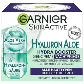 Garnier Hyaluron Aloe Hydra Booster Gel Creme Nachtpflege