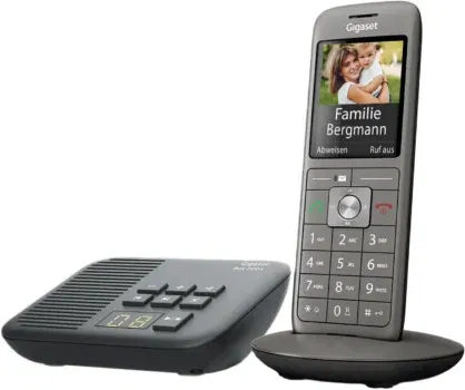 Gigaset CL660A - Schnurloses DECT-Telefon mit Anrufbeantworter