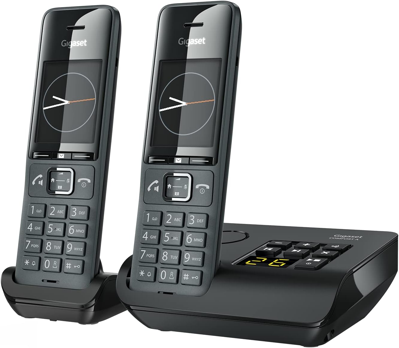 Gigaset Comfort A Duo Schnurlose Dect Telefone Mit Anrufbeantworter