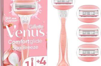 Gillette Venus Comfortglide Spa Breeze Damenrasierer + Ersatzklingen