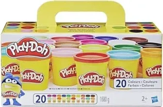 Hasbro Play-Doh A7924EUC Super Farbenset 20er Pack Knete