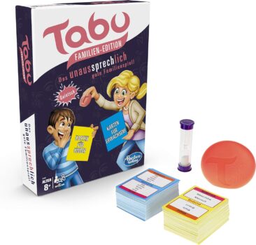 Hasbro Tabu Familien Edition (für Kinder & Erwachsene)