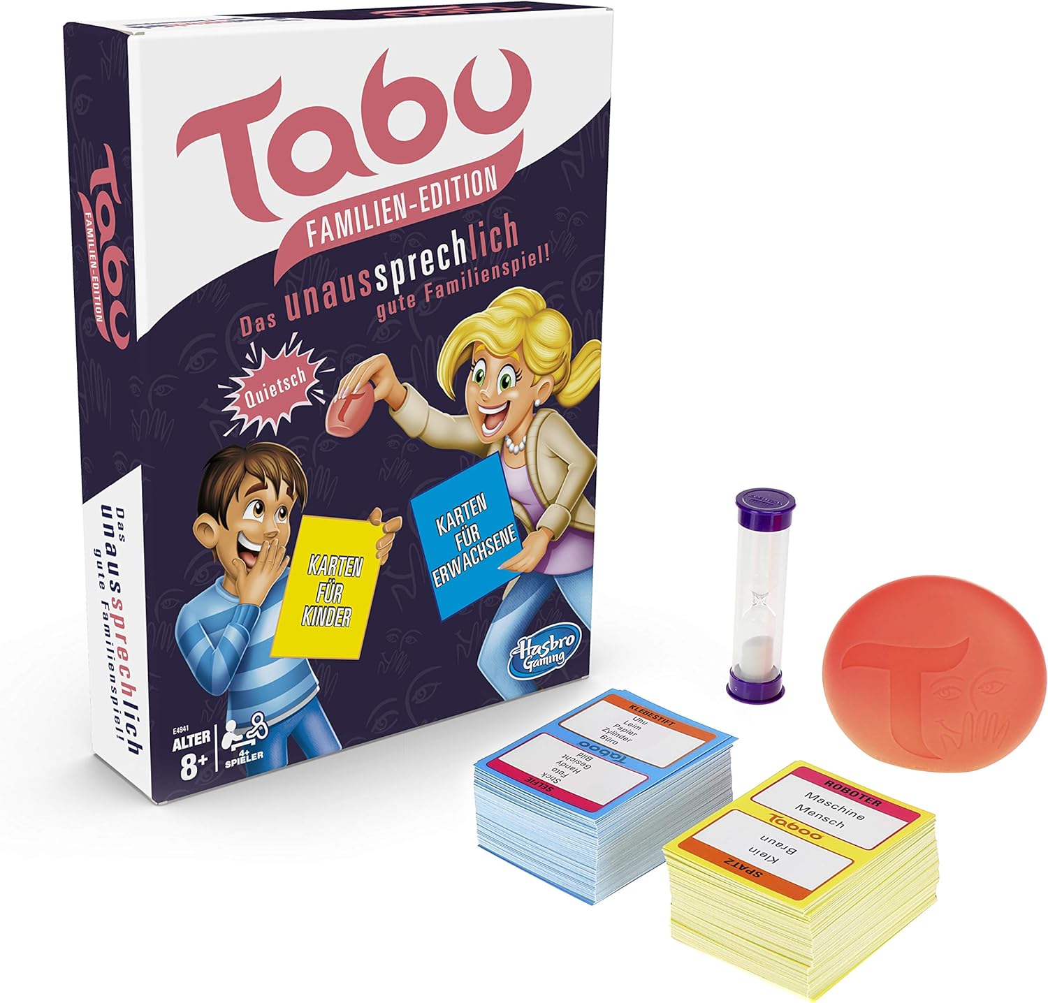 Hasbro Tabu Familien Edition (Für Kinder &Amp; Erwachsene)