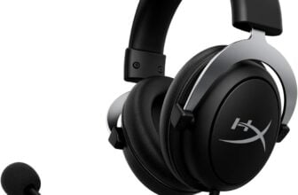 HyperX CloudX – Gaming Headset (schwarz silber)