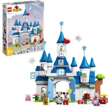 LEGO DUPLO Disney in Zauberschloss (mit Micky Maus, Minnie, Donald Duck und Daisy Figuren)