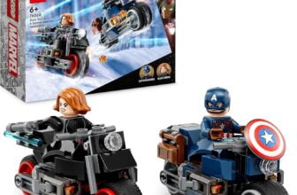 LEGO Black Widows & Captain Americas Motorräder Marvel