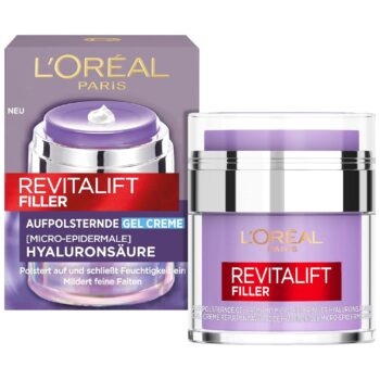 L'Oréal Paris Gel Creme, Anti Aging Feuchtigkeitspflege Revitalift Filler, ml