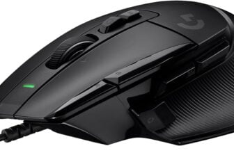 Logitech G X Gaming Maus LIGHTFORCE Hybrid (optisch mechanische Primärschalter, HERO K Gaming Sensor)