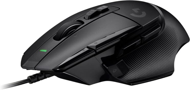 Logitech G X Gaming Maus LIGHTFORCE Hybrid (optisch mechanische Primärschalter, HERO K Gaming Sensor)