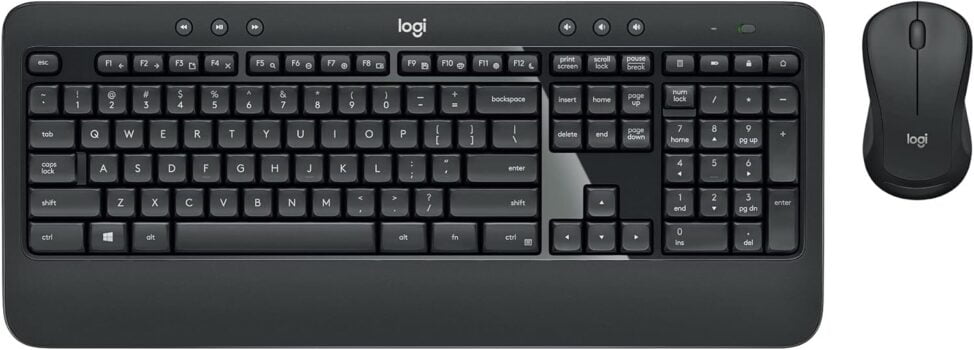 Logitech MK Advanced (DE Layout) Wireless Desktop Set