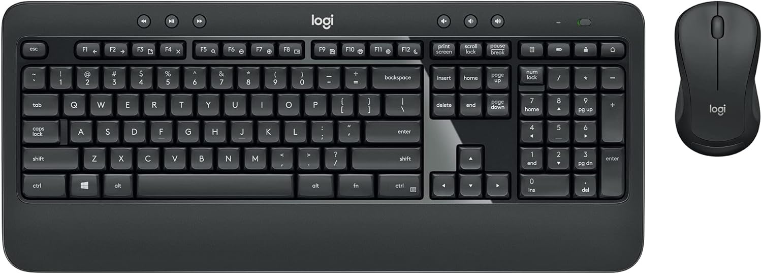 Logitech Mk Advanced (De Layout) Wireless Desktop Set