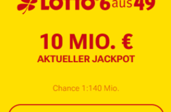 Lotto24 Neukunden: 2 Felder EuroJackpot für 1 € (statt 4,60 €) | aktuell 39 Mio. € im Jackpot