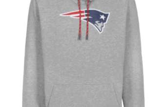 MAJESTIC NFL New England Patriots Iconic Back to Basic Kapuzenpullover Herren mypopupclub