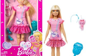 Mattel Barbie Puppe, Meine erste Barbie mit blonden Haaren (inklusive Barbie Accessoires)