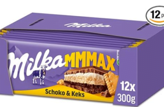 Milka Schoko und Keks x g Großtafel Zartschmelzende Schokoladentafel mit knusprigem Keks Amazon de Lebensmittel Getränke