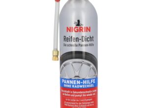 NIGRIN Reifendicht ( ml) sofortige Pannenhilfe, Reifendichtmittel