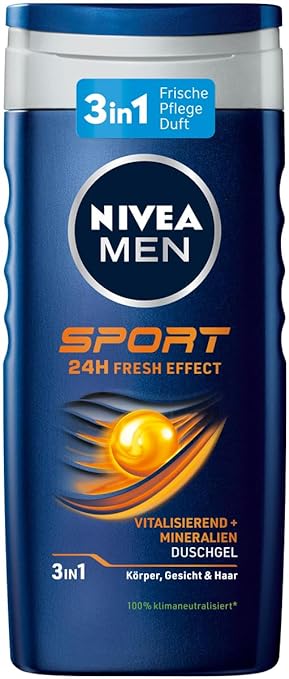 NIVEA MEN Sport Duschgel 250 ml ab 1,19 € inkl. Prime-Versand