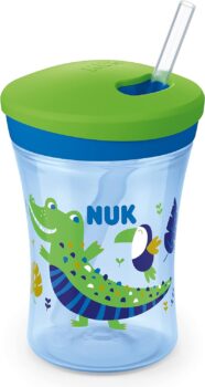 NUK Action Cup Trinkbecher Kinder im Chamäleon Effekt Design ( ml)