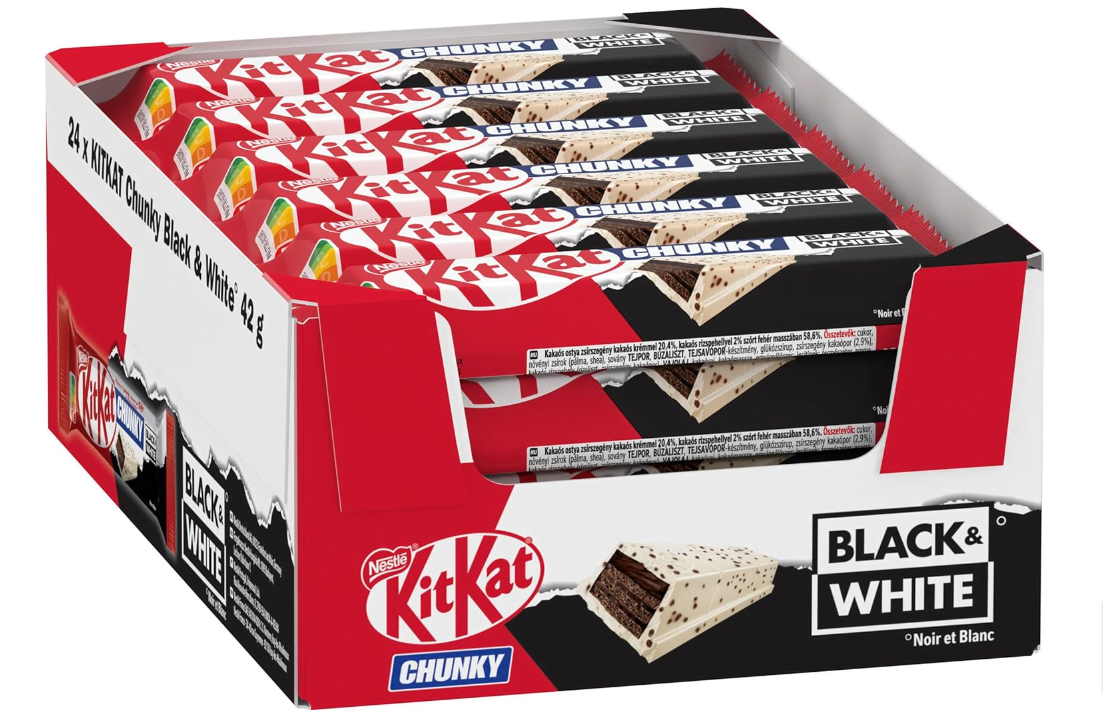 Nestlé Kitkat Chunky Black White Einzelriegel