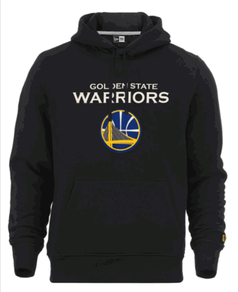 New Era Golden State Warriors Logo Nba Hoodie