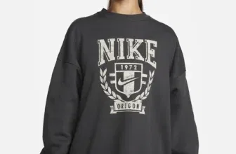 Nike Sportswear Extragroßes Damen Fleece Sweatshirt