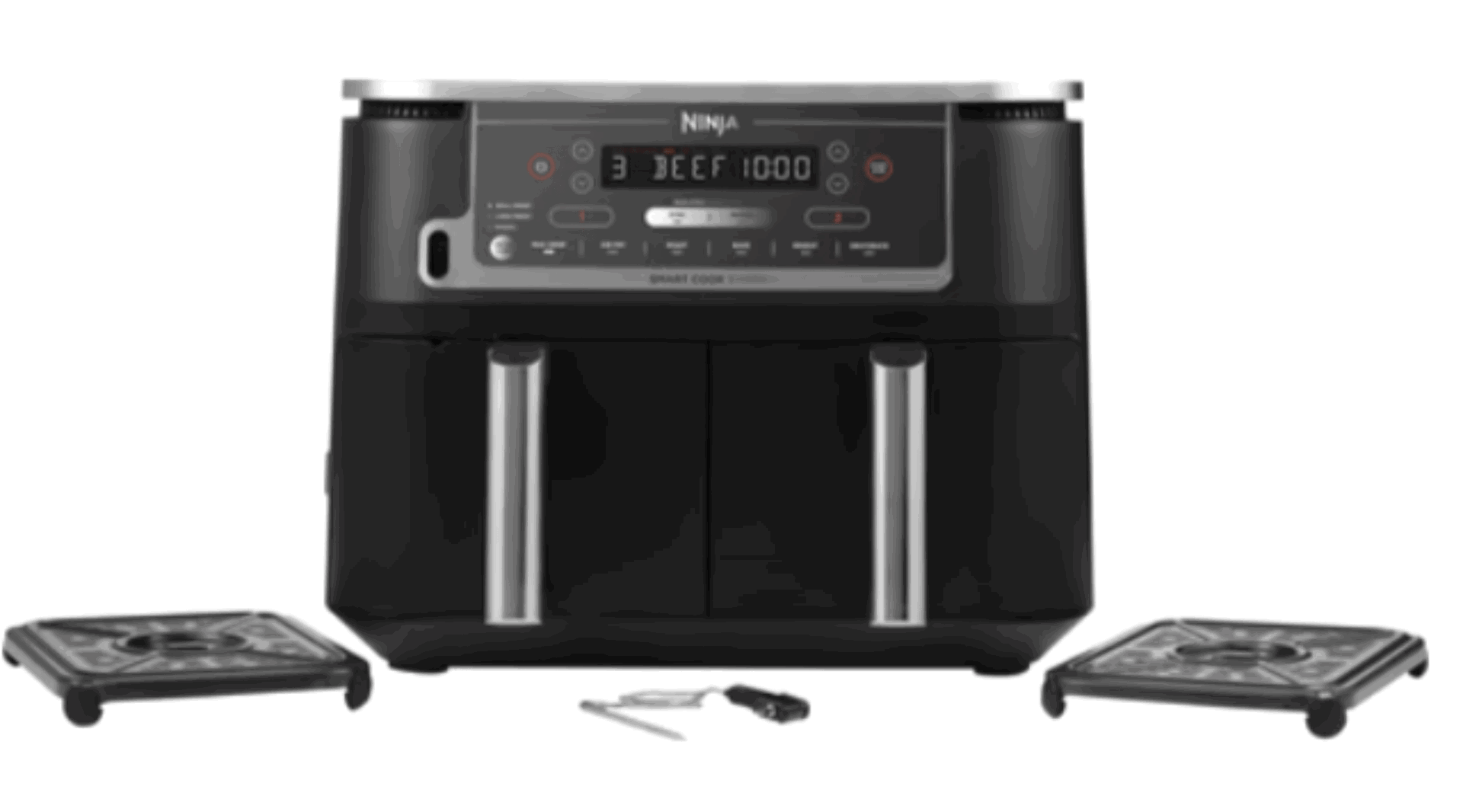 ninja foodi max dual zone heißluftfritteuse 9 5l airfryer
