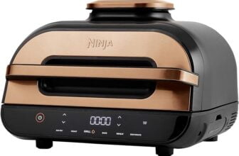 Ninja Foodi MAX Grill & Airfryer Heißluftfritteuse AGEUCP