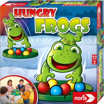 Noris Hungry Frogs, das lustige Fang und Schnapp Spiel für Groß und Klein