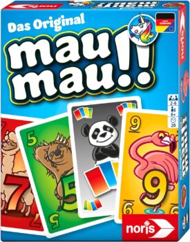 Noris Mau Mau Tiere, das weltbekannte Kartenspiel